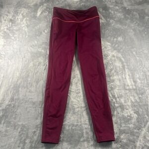 Burgundy Old Navy active leggings